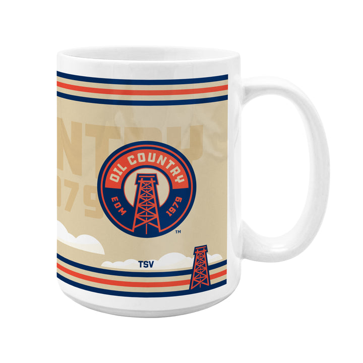 Edmonton Oilers Alternate Logo 15oz Ceramic Mug