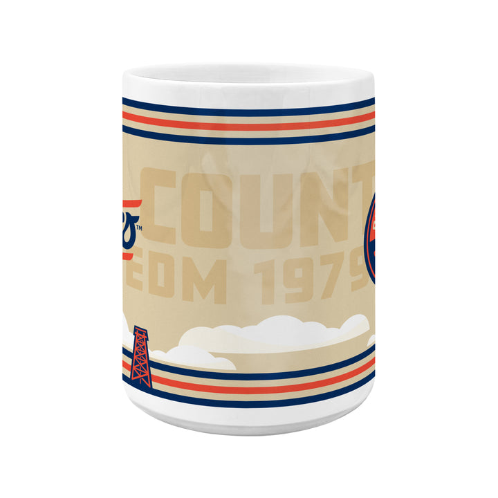 Edmonton Oilers Alternate Logo 15oz Ceramic Mug