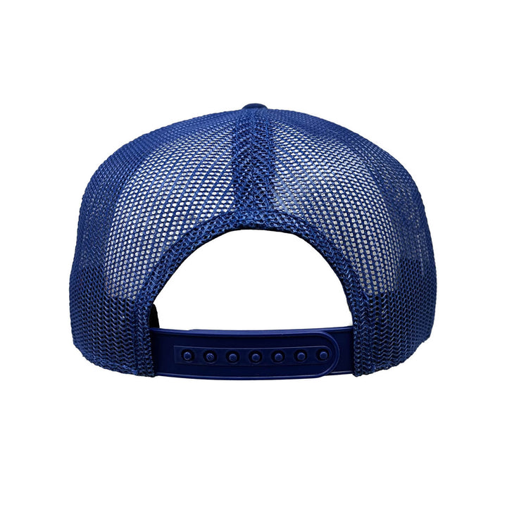Edmonton Oilers American Needle Cream & Blue Alternate Logo Radler Mesh Snapback Hat