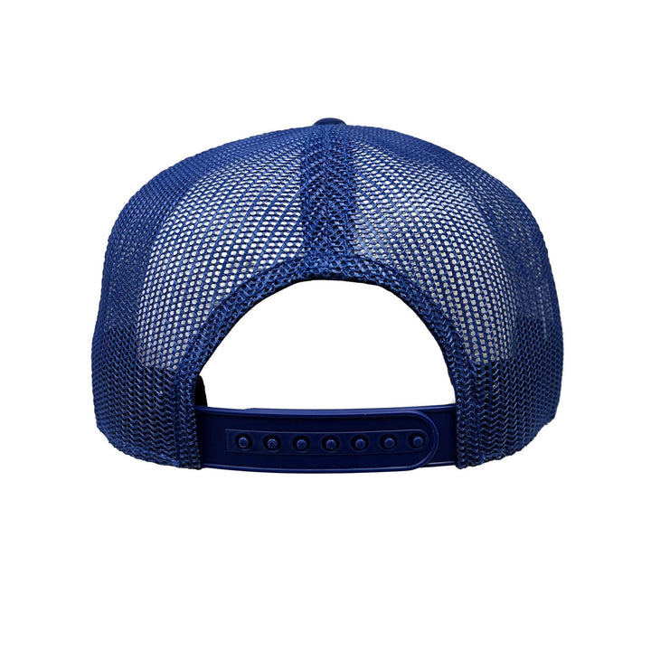 Edmonton Oilers American Needle Cream & Blue Radler Mesh Snapback Hat