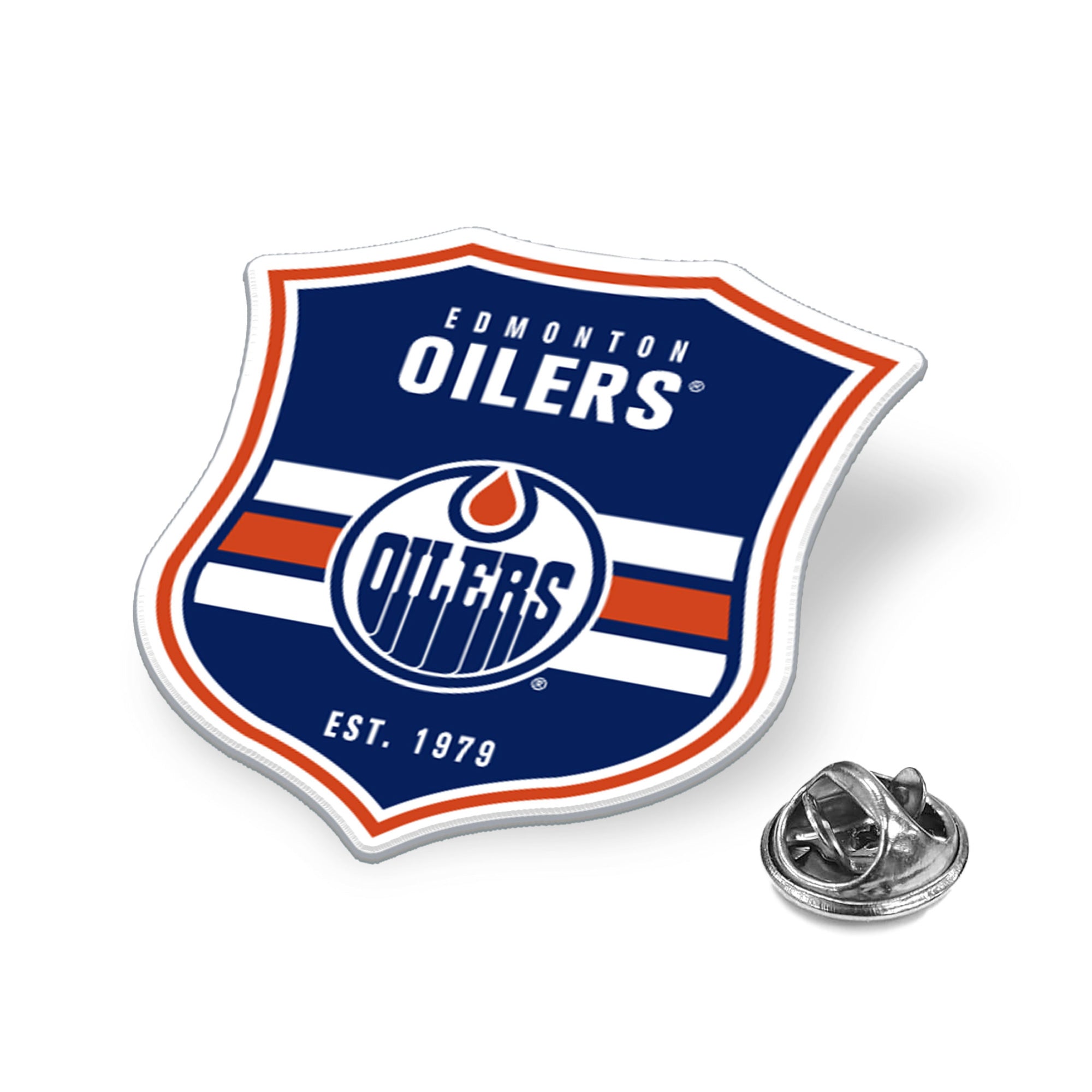 Edmonton Oilers Badge Lapel Pin – ICE District Authentics