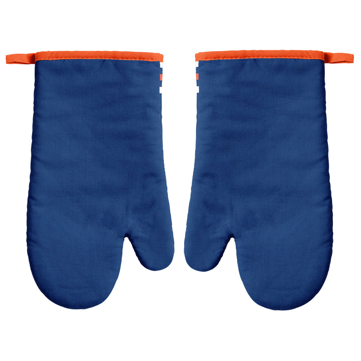 Edmonton Oilers Blue 2-Piece Home Logo Oven Mitt Set