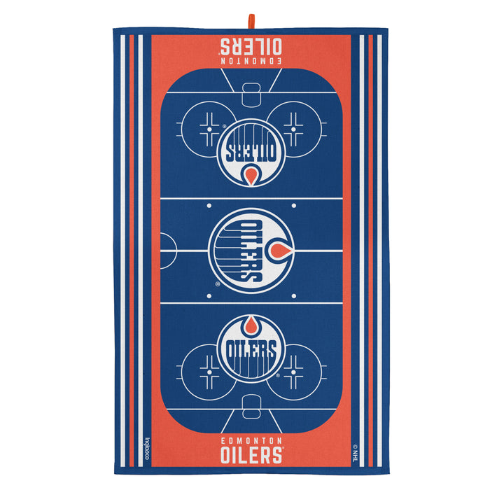 Edmonton Oilers Blue Kitchen Towel & Pot Holder Set