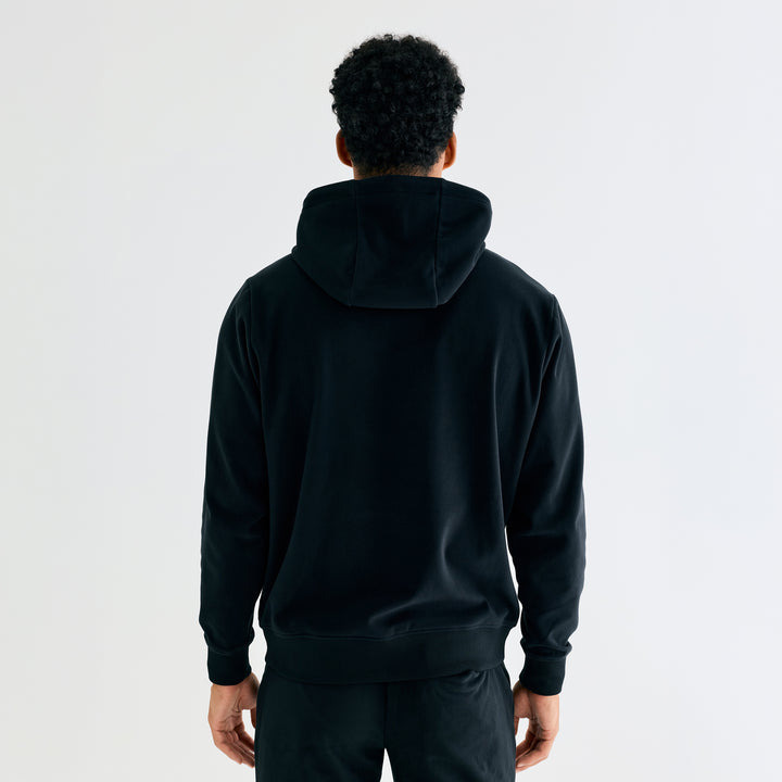 Edmonton Oilers Unisex Bomber Black Emerge Pullover Hoodie