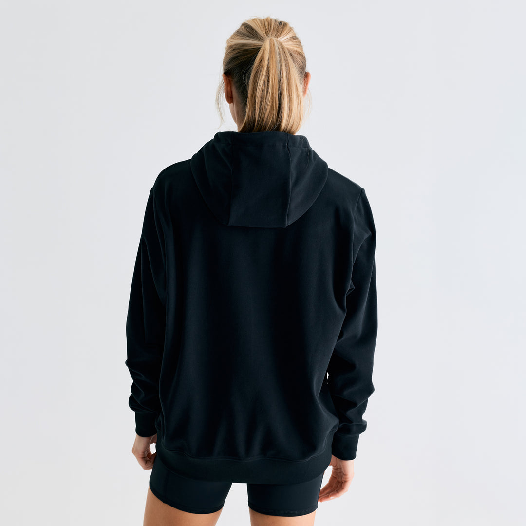 Edmonton Oilers Unisex Bomber Black Emerge Pullover Hoodie