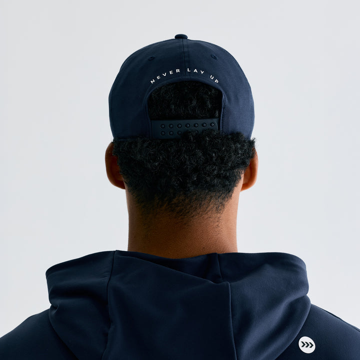 Edmonton Oilers Bomber Navy Dash Snapback Hat