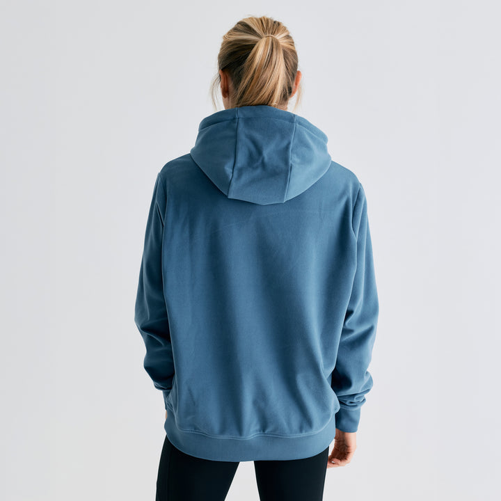 Edmonton Oilers Unisex Bomber Steel Blue Emerge Pullover Hoodie
