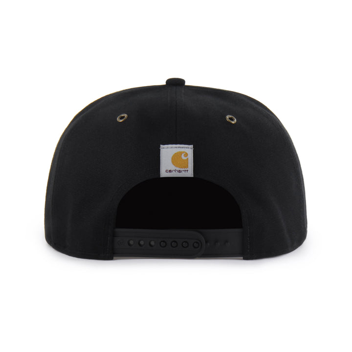 Edmonton Oilers Carhartt '47 Black Tonal Captain Snapback Hat