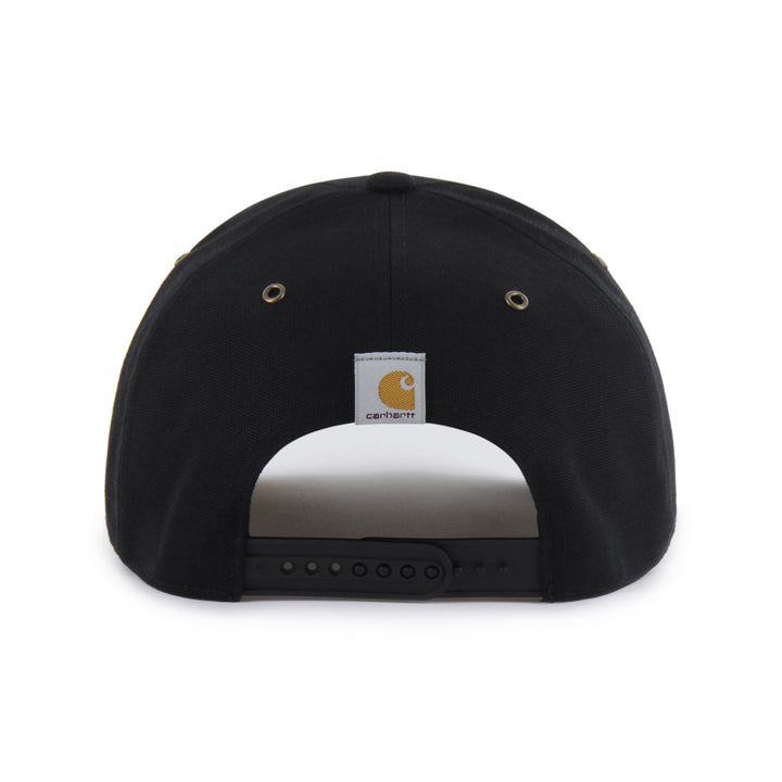 Edmonton Oilers Carhartt '47 Black Tonal Hitch Snapback Hat