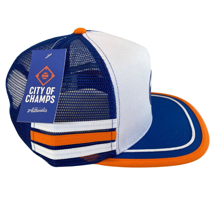 Edmonton Oilers City of Champs White Retro Baseball Snapback Hat