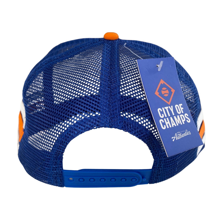 Edmonton Oilers City of Champs White Retro Baseball Snapback Hat