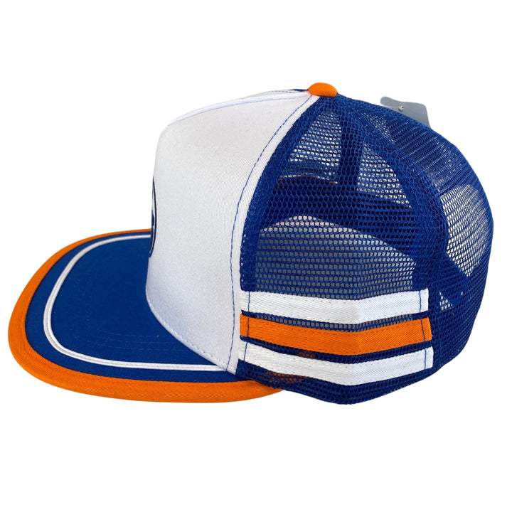 Edmonton Oilers City of Champs White Retro Baseball Snapback Hat