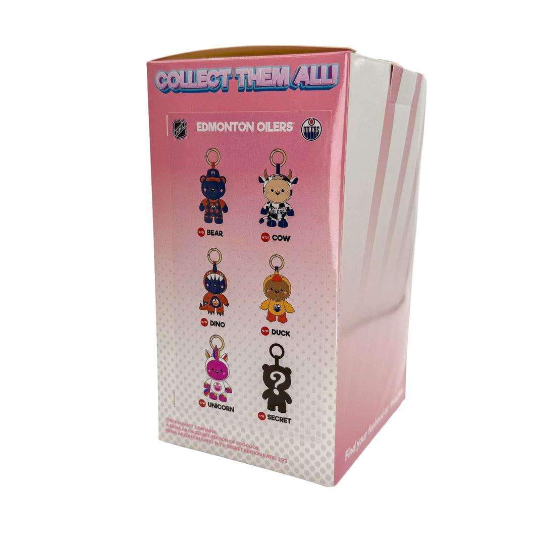 Edmonton Oilers FOOCOOS Plush Keychain Mystery Blind Box - Series 1