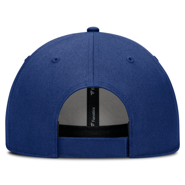 Edmonton Oilers Fanatics 2026 Stanley Cup Playoffs Participant Blue Adjustable Hat