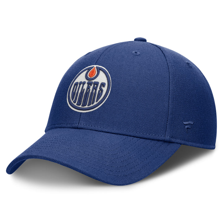 Edmonton Oilers Fanatics 2026 Stanley Cup Playoffs Participant Blue Adjustable Hat