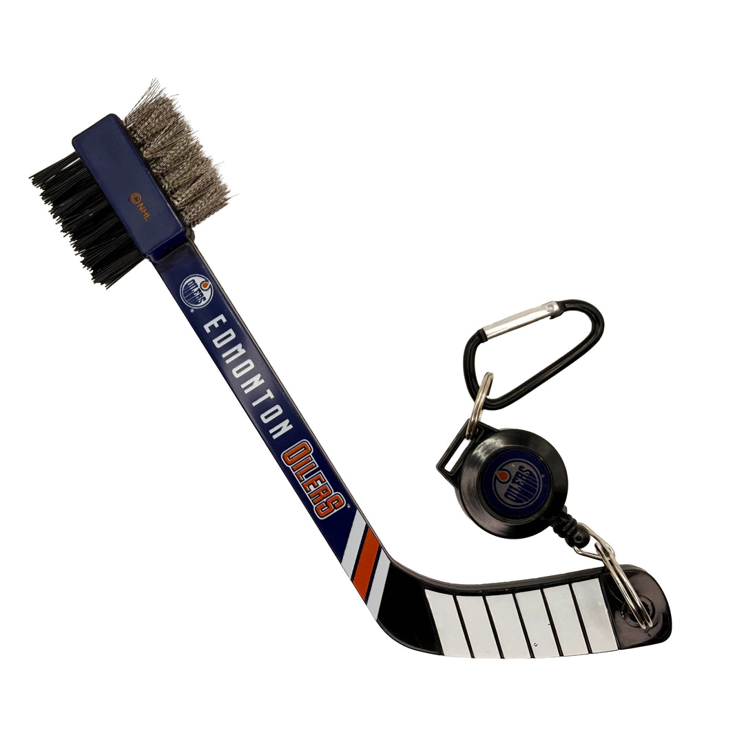 Edmonton Oilers Hockey Stick Golf Brush