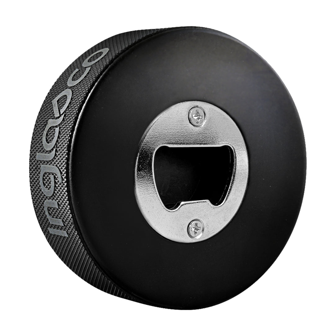 Edmonton Oilers Home Logo Bottle Opener Puck