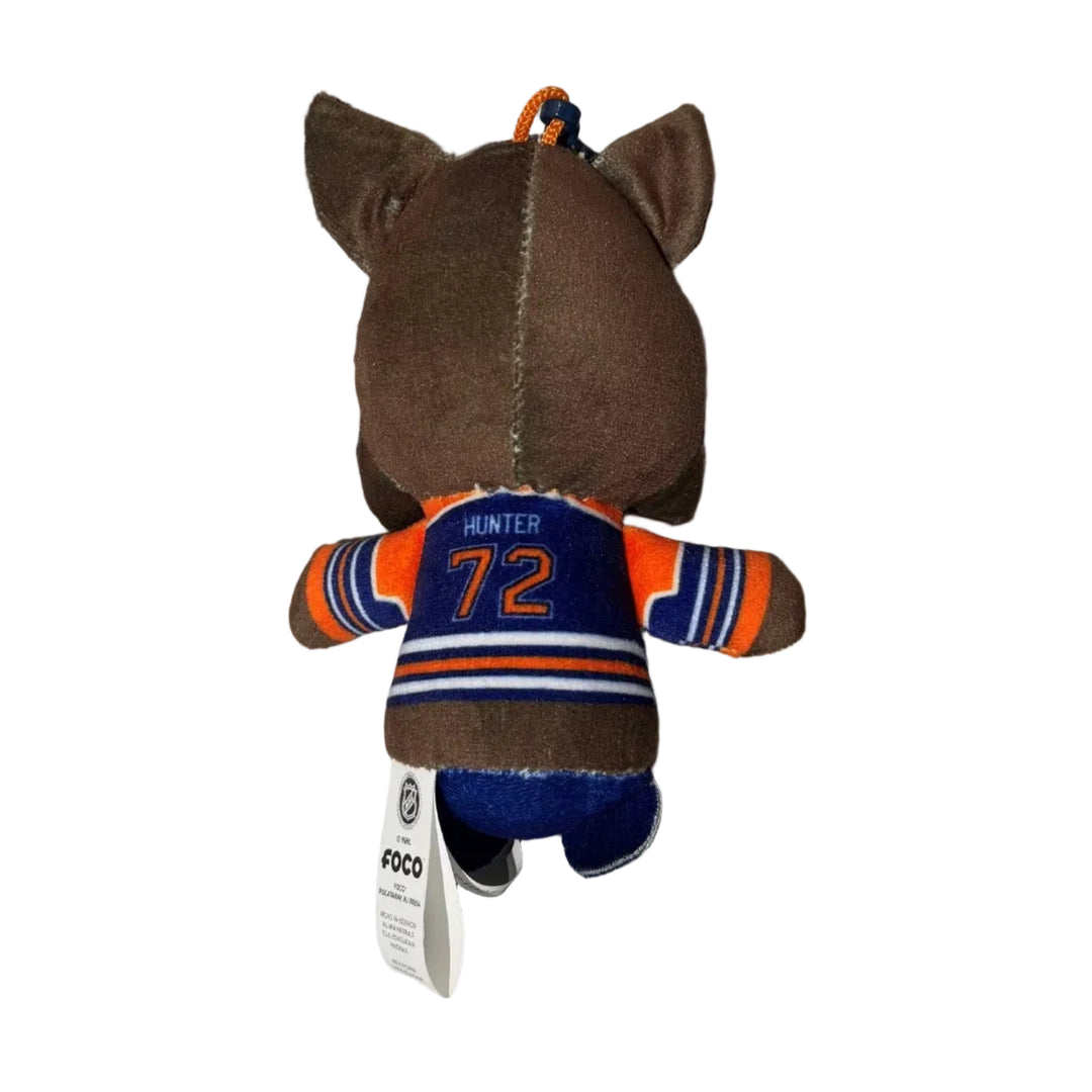 Edmonton Oilers Hunter 6" Teamie Beanie Plush Keyring