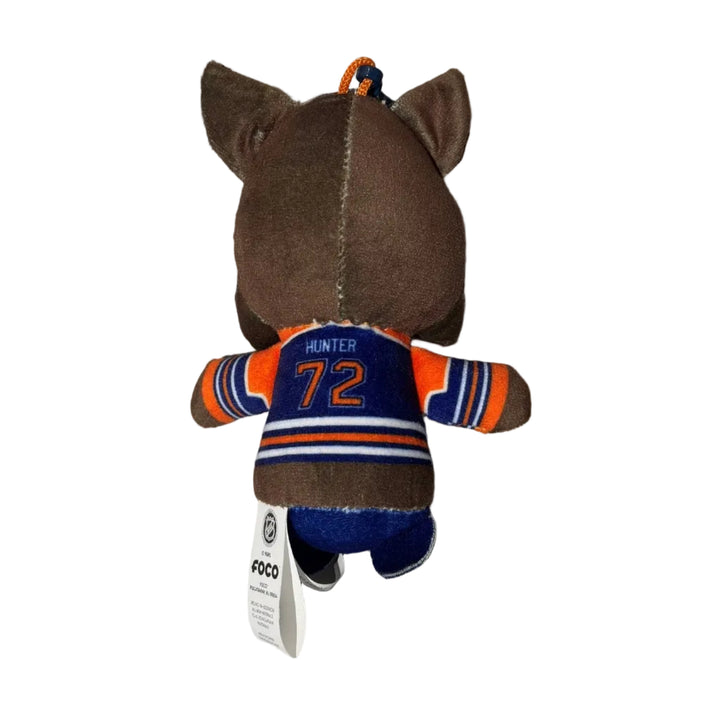 Edmonton Oilers Hunter 6" Teamie Beanie Plush Keyring