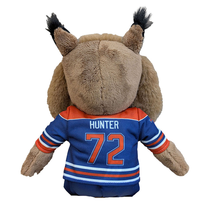 Edmonton Oilers Hunter Mascot Royal Jersey 10" Plushie Toy