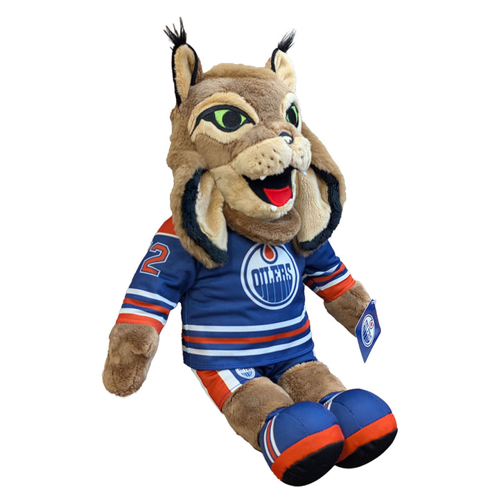 Edmonton Oilers Hunter Mascot Royal Jersey 15" Plushie Toy