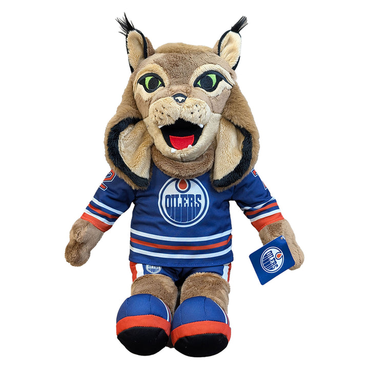 Edmonton Oilers Hunter Mascot Royal Jersey 15" Plushie Toy
