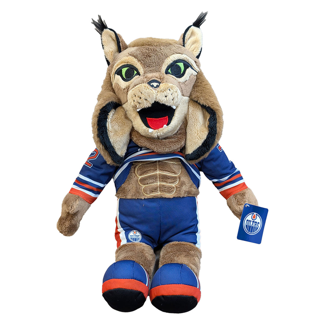 Edmonton Oilers Hunter Mascot Royal Jersey 15" Plushie Toy