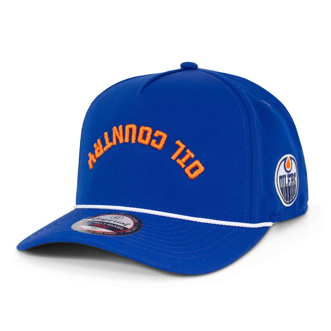 Edmonton Oilers Imperial Sports Blue Rope Wrightson "Oil Country" Snapback Hat