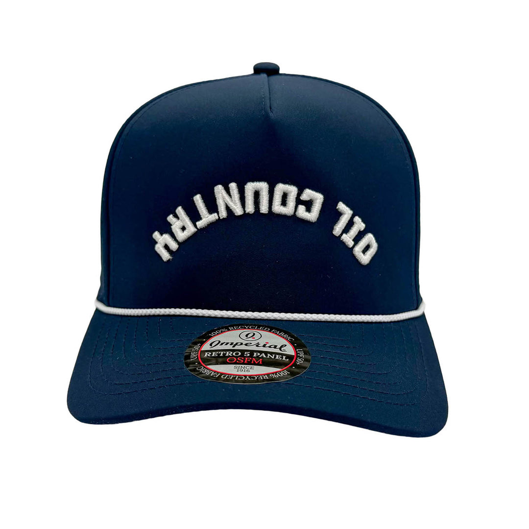 Edmonton Oilers Imperial Sports Navy Rope Wrightson "Oil Country" Snapback Hat