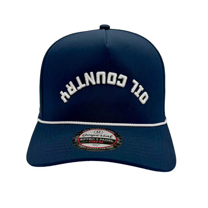 Edmonton Oilers Imperial Sports Navy Rope Wrightson "Oil Country" Snapback Hat