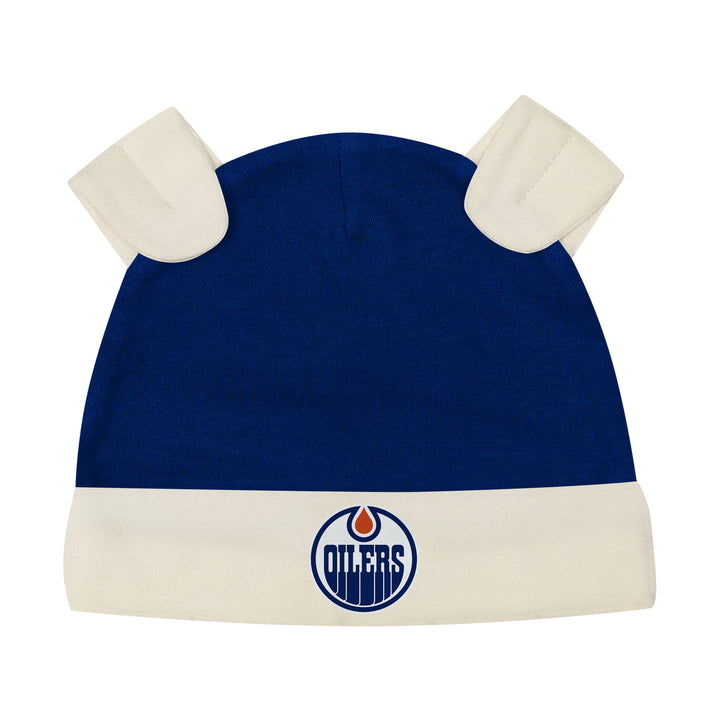 Edmonton Oilers Infant Outerstuff Napping Champ 3-Piece Creeper Set