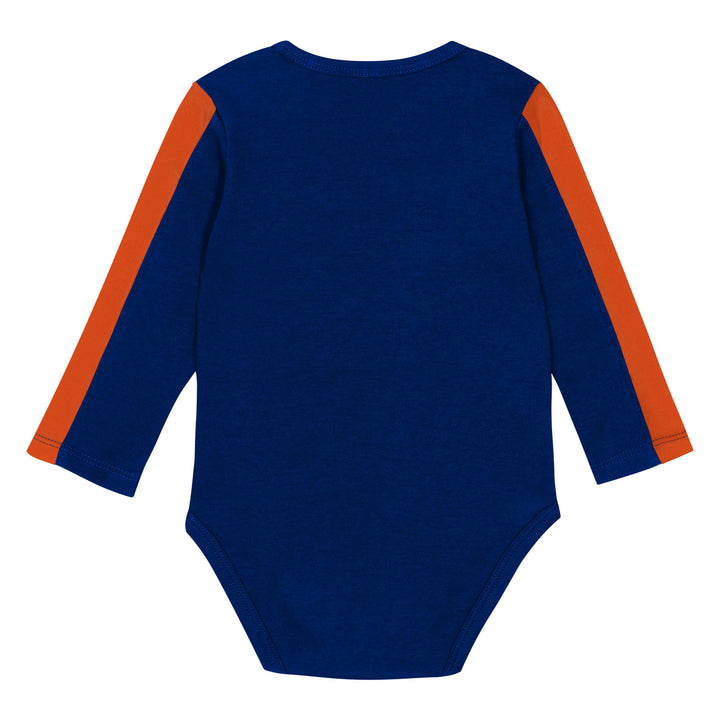 Edmonton Oilers Infant Outerstuff Wild Card 3-Piece Creeper Set