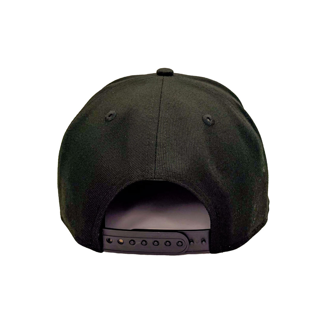 Edmonton Oilers New Era Black 9FIFTY Primary Logo Snapback Hat