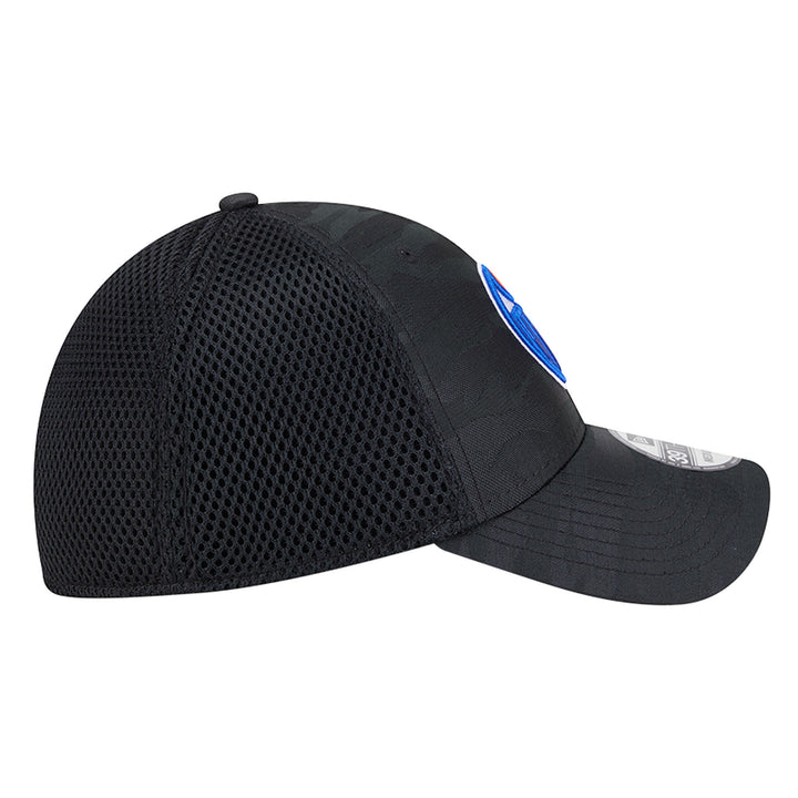 Edmonton Oilers New Era Black Camo 39THIRTY Flex Hat