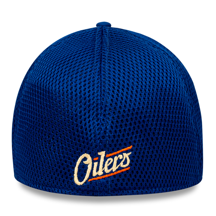 Edmonton Oilers New Era Blue Alternate Logo 39THIRTY Flex Hat