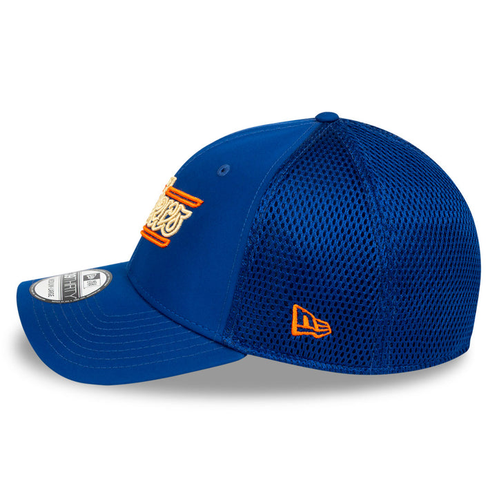Edmonton Oilers New Era Blue Alternate Logo 39THIRTY Flex Hat