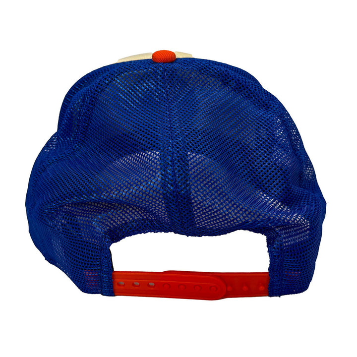 Edmonton Oilers New Era Blue Banner 9FIFTY Mesh Snapback Hat