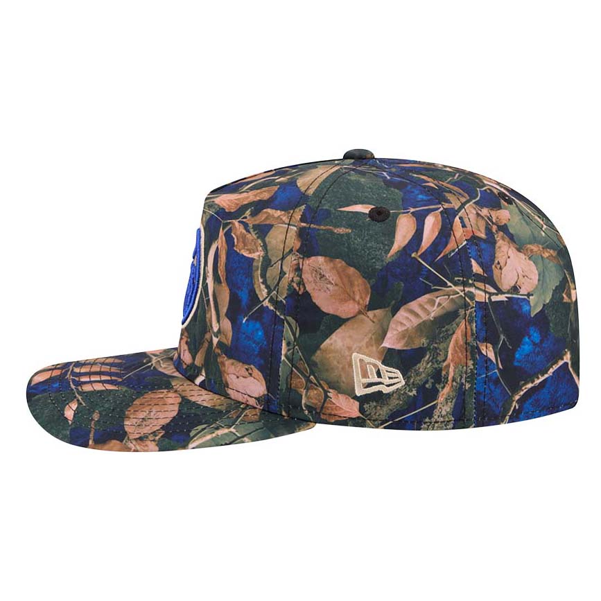Edmonton Oilers New Era Blue Leaves 19TWENTY Snapback Hat