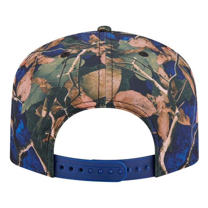 Edmonton Oilers New Era Blue Leaves 19TWENTY Snapback Hat