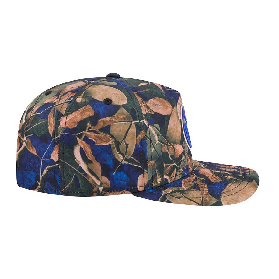 Edmonton Oilers New Era Blue Leaves 19TWENTY Snapback Hat