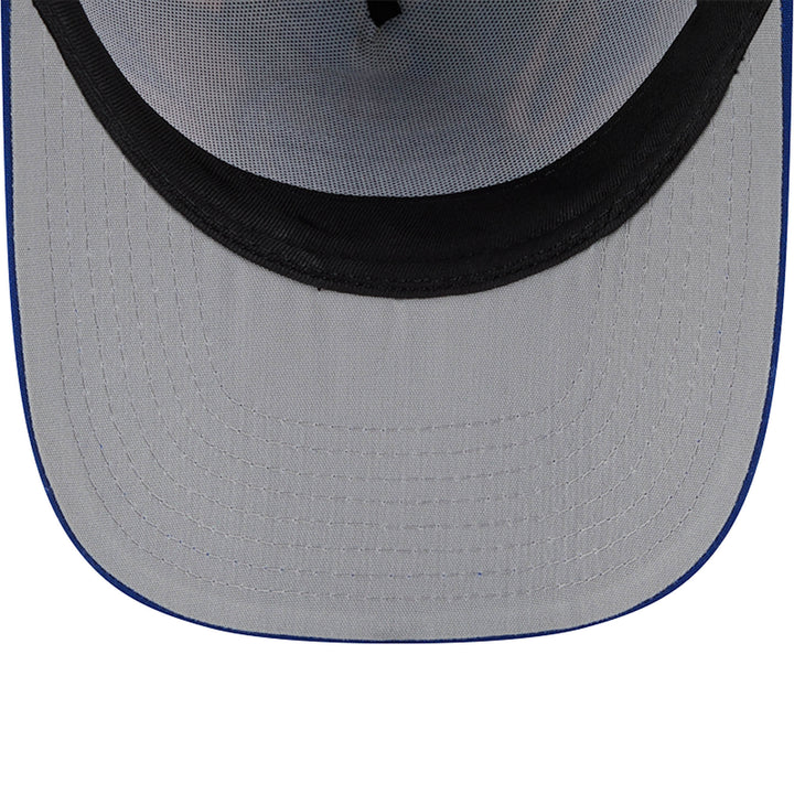 Edmonton Oilers New Era Blue Leaves 9FIFTY A-Frame Snapback Hat
