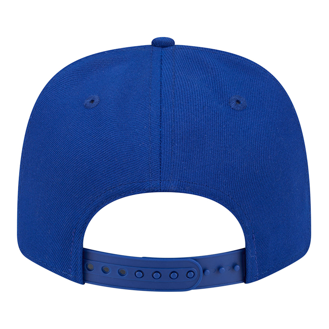 Edmonton Oilers New Era Blue Rope 9SEVENTY Stretch Snapback Hat