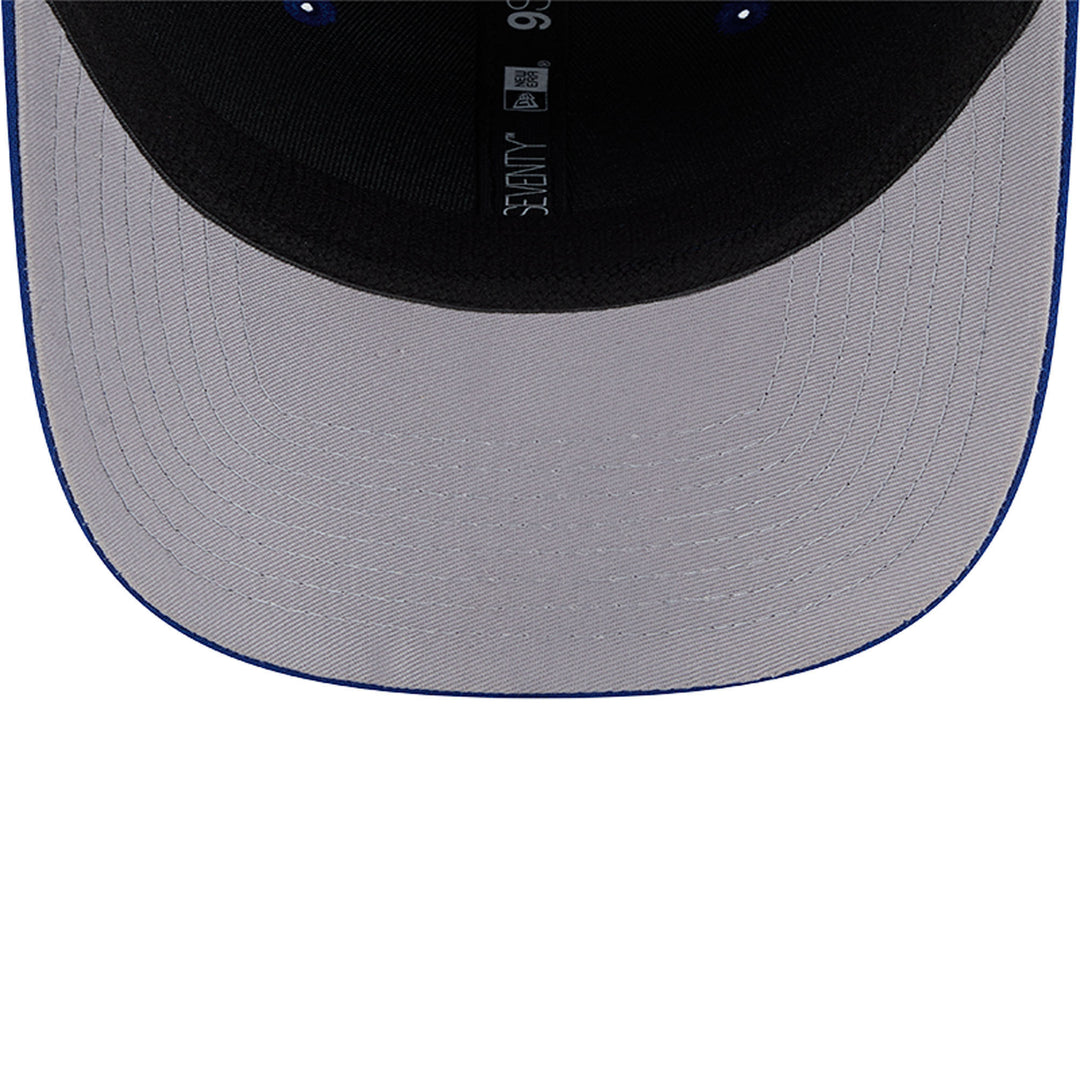 Edmonton Oilers New Era Blue Stated 9SEVENTY Stretch Snapback Hat