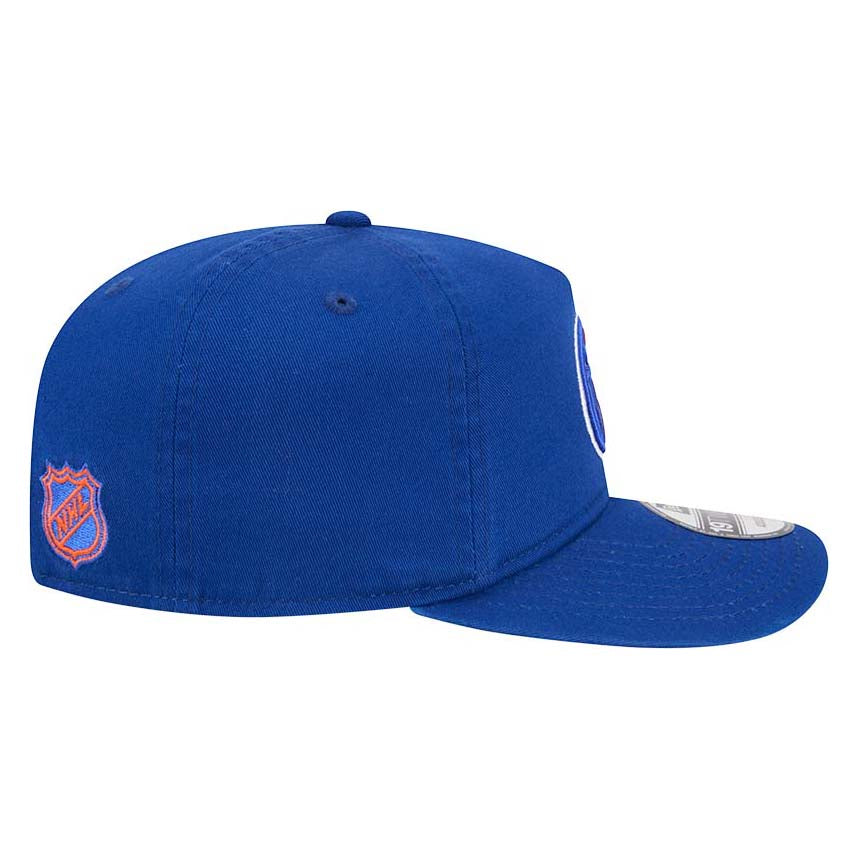 Edmonton Oilers New Era Blue Team 19TWENTY Snapback Hat