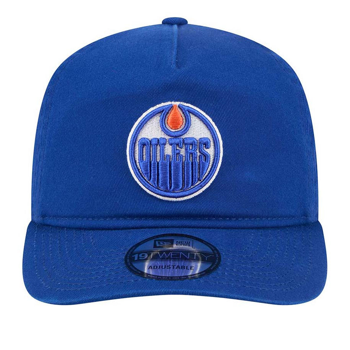 Edmonton Oilers New Era Blue Team 19TWENTY Snapback Hat