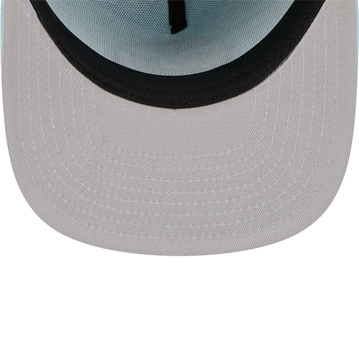 Edmonton Oilers New Era Color Pack Aqua Blue 59FIFTY A-Frame Fitted Hat