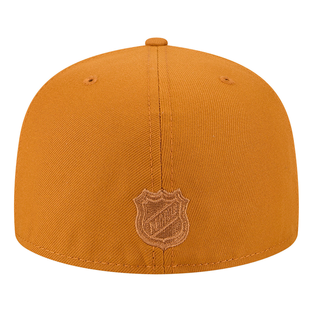 Edmonton Oilers New Era Color Pack Burnt Orange 59FIFTY A-Frame Fitted Hat