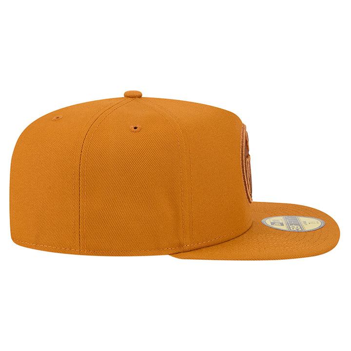 Edmonton Oilers New Era Color Pack Burnt Orange 59FIFTY A-Frame Fitted Hat