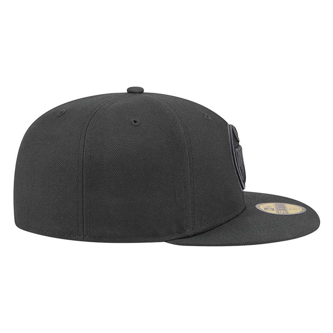 Edmonton Oilers New Era Color Pack Charcoal Grey 59FIFTY Fitted Hat