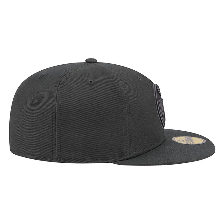 Edmonton Oilers New Era Color Pack Charcoal Grey 59FIFTY Fitted Hat